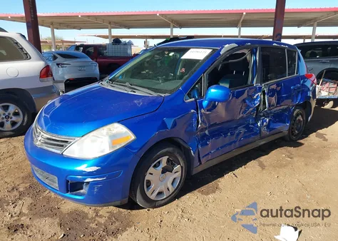 2011 Nissan Versa 1.8S z USA, uszkodzony, nr VIN 3N1BC1CP2BL484700